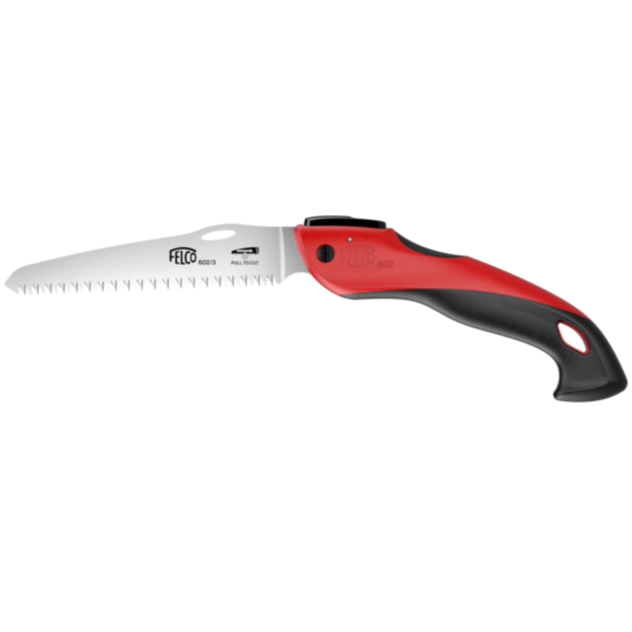 Felco 602 16cm Folding Saw Cuts on Pull Stroke Comfortable Non Slip Handle 75mm Cut