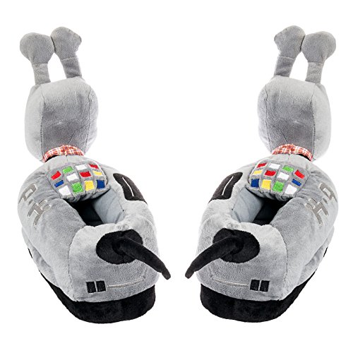 TGO Doctor Who Women's K9 Slippers S/M Grey