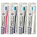 PRO-SYS Adult Soft Toothbrush - Made with Soft Dupont™ StaClean™ bristles (Colorful 4-Pack)