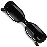 VANLINKER Retro Rectangle Polarized Sunglasses for Women Trendy Small 90s Style Vintage Narrow Rectangular Frame VL9848