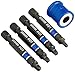 IRWIN Square Drive Bit Set with Magnetic Screw Setter, Impact Performance Series, Assorted, 2-Inch, 5-Piece (1903620)
