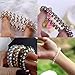 Spiral Hair Ties 20 Pcs Hair Rubber Bands Ponytail Holders for Women Girls Plastic Coil Hair Ties phone Cord Hair Tie Set