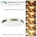 SHINE HAI LED Flush Mount Ceiling Light, 15 Inch 22W (160W Incandescent Equivalent), 3000K Soft White, Dimmable Ceiling Light Fixture for Kitchen Dining Living Room