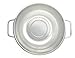 Cucinare Stainless Steel Colander 5-Quart Strainer for Cooking and Kitchen Use(Large)