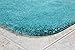 Maples Rugs Cloud Bath 3pc Washable Non Slip Bath Mats and Rug Sets [Made in USA] for Kitchen, Shower, and Toilet, Teal Topaz