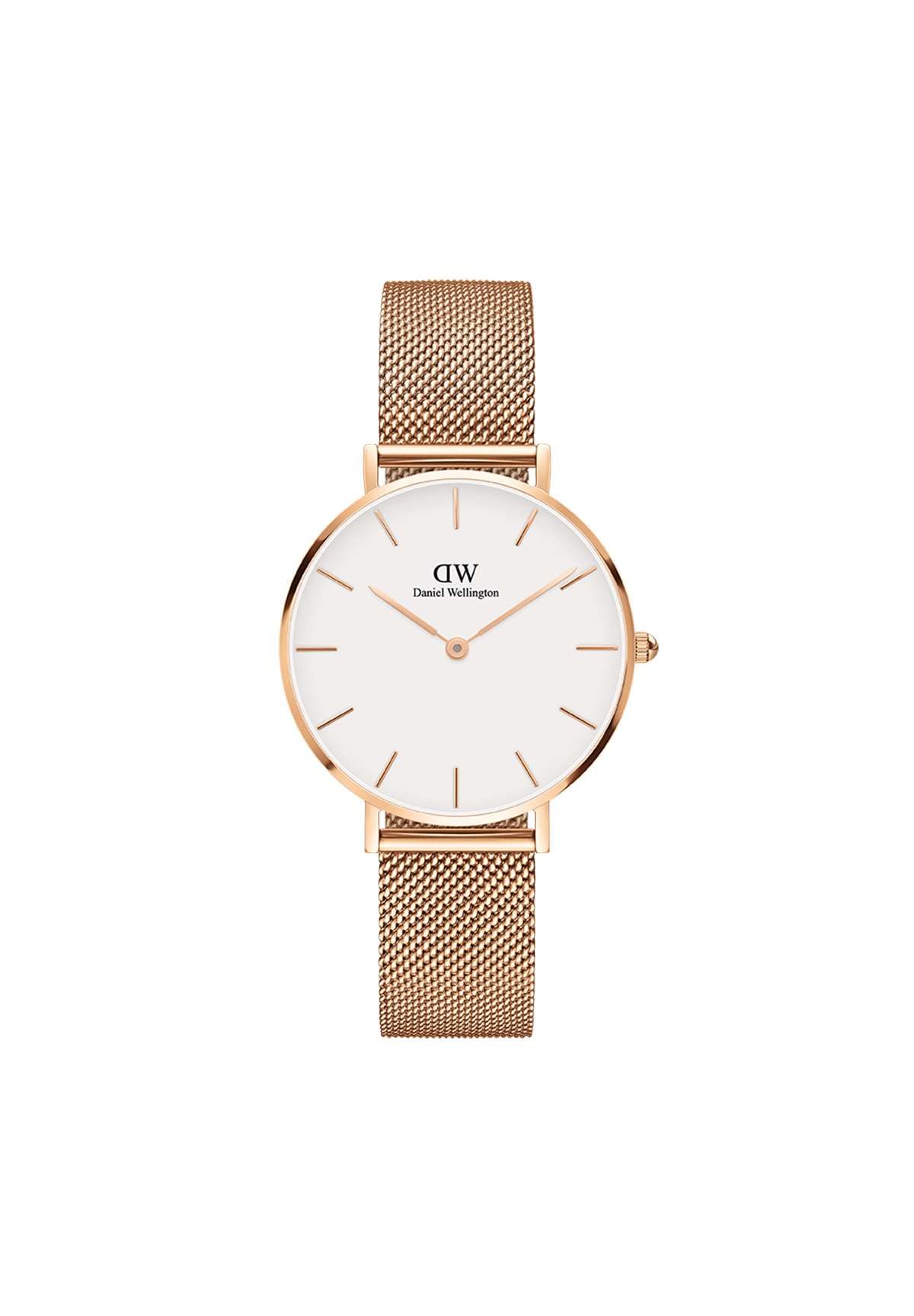 Daniel Wellington Petite Melrose, Rose Gold Watch, 32mm, Mesh, for Women
