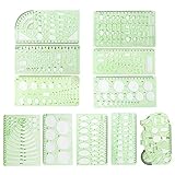 Drawings Templates Technical Stencils (11 Pack)