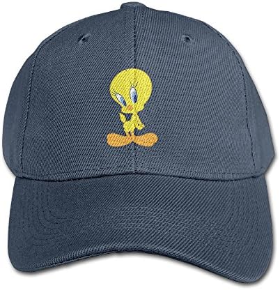 LALayton Tweety Bird Funny For Children Color Peaked Cap - Black