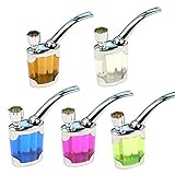 Water Smoking Tobacco Pipe Cigarette Cigar Tube Holder Hookah Filter Smoke(1PC)