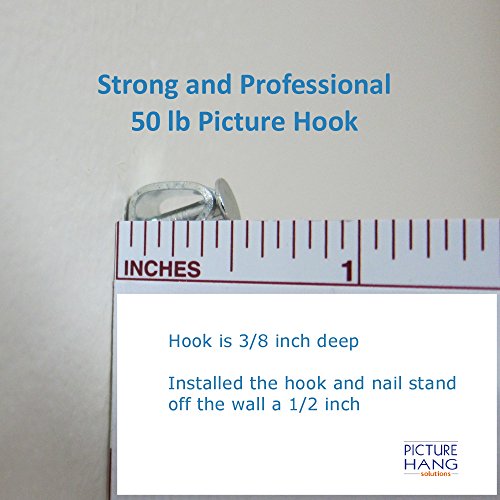5 50+Picture+Hanger+Hooks+Nails