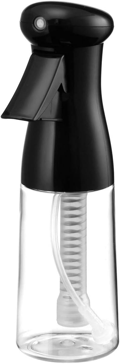 Faletony Fine Empty Mist Spray Bottle 200ML Continuous Spray Water Bottle Refillable Plastic Sprayer For Hair Styling, Plants, Cleaning