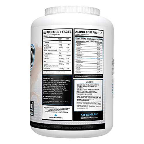Magnum Nutraceuticals Quattro Soft Serve Vanilla Ice Cream LactoseFree
