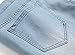 Men's Light Blue Skinny Jeans Stretch Washed Slim Fit Straight Pencil Pants, 28