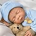 The Ashton-Drake Galleries Sweet Dreams, Baby Jacob So Truly Real® Lifelike & Realistic Newborn Baby Boy Doll 18-inches