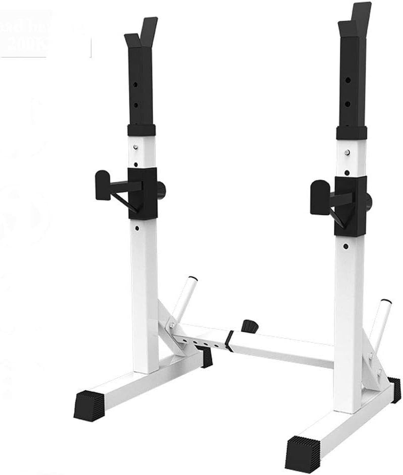 Adjustable Squat Rack,Dipping Station Barbell Rack Dip Stand Home