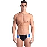Arena Feel Men's Threefold Swim Brief Stretchy Waterfeel Swimsuit Pool Beach Swimwear Sporty Comfortable Bathing Suit