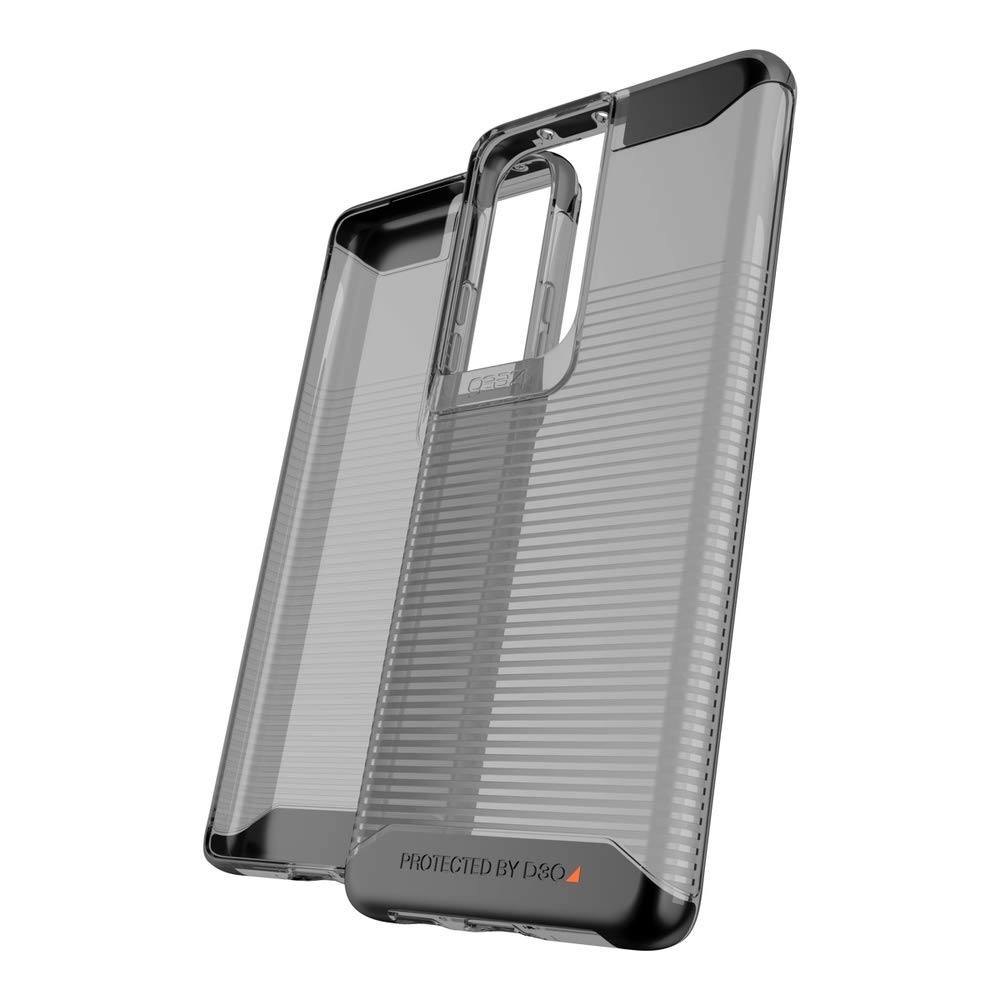 Gear 4 Havana Case - Lightweight, stylish case with top, bottom and corner protection with D3O - for Samsung Galaxy S21 Ultra 5G - Smoke