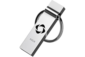 NEXTFILM 64GB USB Flash Drive, Portable High Speed USB 3.0 Thumb Drive Memory Stick, Waterproof Jump Drive Pen Drive Large Data Storage Come with Keychain