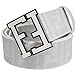 Men's Fendi Zucca white Belt (90cm waist 30-32)