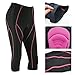 Xcellent Global Women's Cycling Shorts 3D Gel Padded Breathable Bicycle Pants Cycling Knickers Cycling Tights, Black FS027