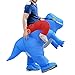Vantina Inflatable Rider Costume Riding Me Dress Dinosaur Suit Mount Kids Adult