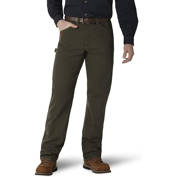 Amazon.com: Men's Carpenter Slim Fit Pant,Flat Front, 65% Poly 35