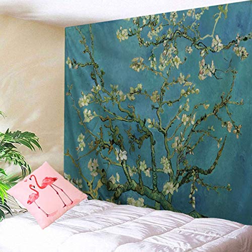 Wihve Van Gogh Tapestry Wall Tapestry 60x40 Inch Almond Blossom Tree Oil Painting Polyester Wall Hanging Tapestry Art Home Christmas Decor Living Room Bedroom Bathroom Kitchen Dorm Pricepulse