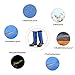 Unigear Leg Gaiters Waterproof Snow Boot Gaiters 600D Anti-Tear Oxford Fabric for Outdoor Hiking Walking Hunting Climbing Mountain (Blue, L)