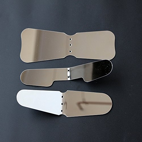 Bomaoer Dental Intraoral Stainless Steel Photographic Mirror Reflector (3pcs/pack) - Thumbnail 5