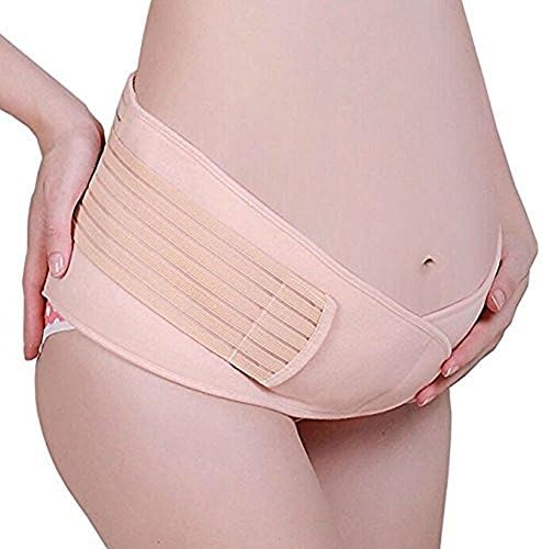Maternity Belt - Breathable Abdominal Binder - Pregnancy Belly Band Back Support - Postnatal &amp; After Surgery Recovery Girdle - One Size - Fits Small To XXL Plus Size