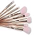 8pcs Professional Makeup Brush Set Silky Soft Cosmetics Brushes Kit Powder Cosmetic Makeup Brush High Brushes set Real luxury Eye & Face makeup tricks for Smooth Makeup Application