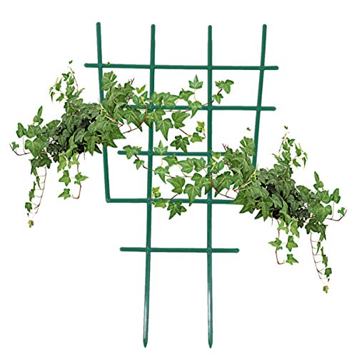Hemoton 5 Stück Rankgitter Kunststoff Kletterpflanzen Rankstütze Blumenkasten Rankhilfe Rankpflanzen Rattan Blumen… – Bild 8