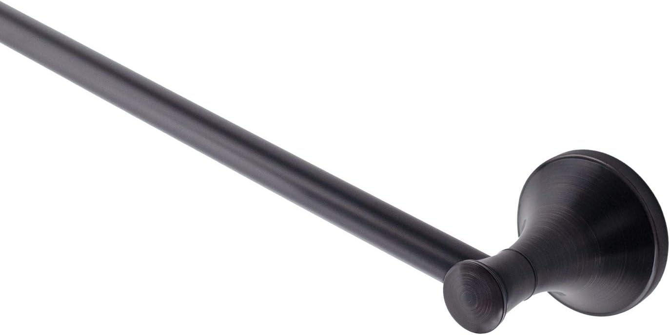 Bennington Windsor 24-in. Towel Bar Holder Rack Bath Hardware Bathroom Accessory, Oil Rubbed Bronze