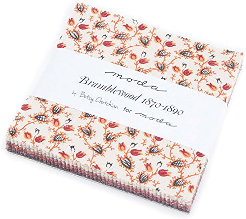Bramblewood 1870-1890 charm pack by betsy chutchian; 42…