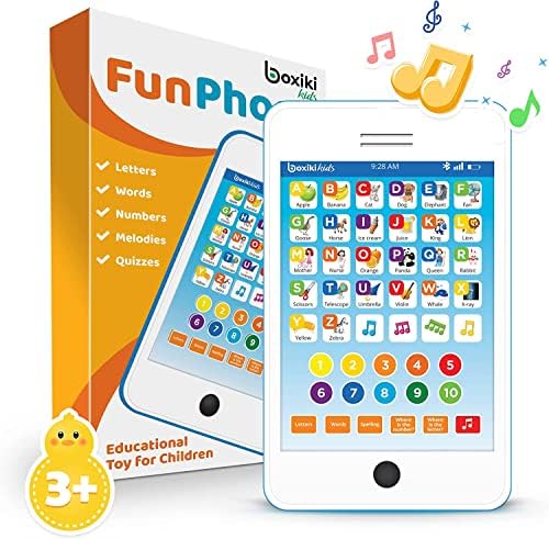 Learning Pad Fun Phone with Toddler Learning Touch and