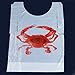 FeatherFine Crab Bibs Disposable Adult Crab Feast Bibs (12)
