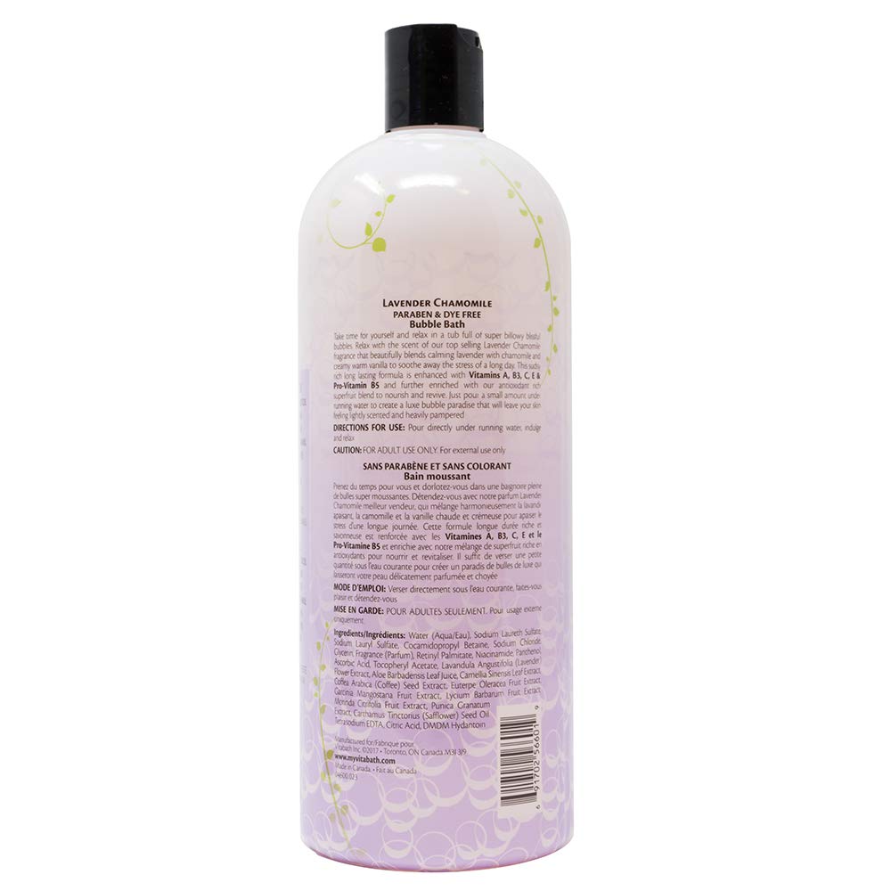 Vitabath LAVENDER CHAMOMILE 33.8 fl oz Bubble Bath: Beauty