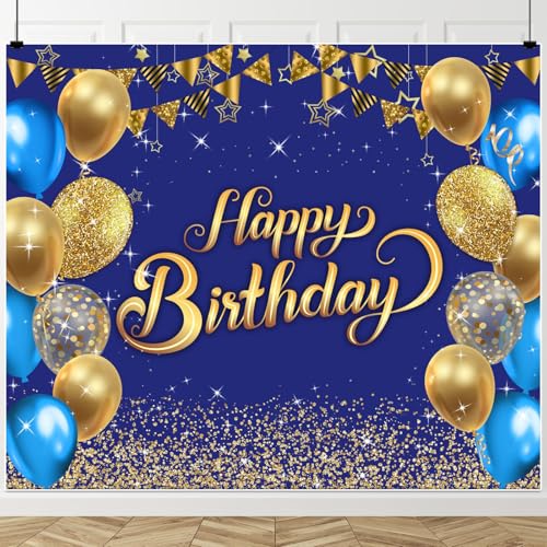 ChloropLastid Happy Birthday Backdrop Banner Decoration