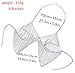 Shiny Sequin Chain Bra Jewelry | Silver Rhinestone Body Chain Sequins Bra Bikini | Diamond Jewel Bra