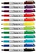 Sharpie Permanent Markers, Fine Point, Black, Box of 12 and Sharpie Permanent Markers, Fine Point, Assorted Colors, 12 Count, Includes 5 Color Flag Set