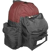 Tough Traveler "Trekker Made-in-USA Large Backpack (Burgundy/Black)