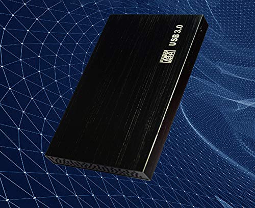 HWAYO 2.5'' 750GB Ultra Slim Portable External Hard Drive USB3.0 HDD Storage for PC/Desktop/Laptop/MacBook/Chromebook/Xbox One(Black)
