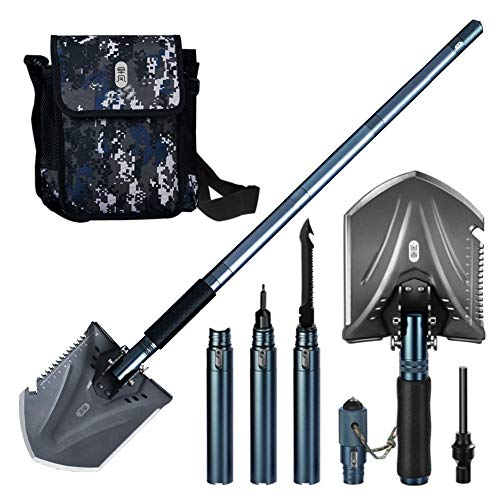 Zenph Camping Shovels, Military Folding Shovel Survival Shovel Folding