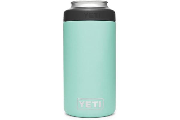 YETI Rambler 16 oz. Colster Tall Can Insulator for Tallboys & 16 oz. Cans, Seafoam