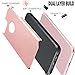 Toobe iPhone 8 Plus 7 Plus Case Ultra Armor Shock Absorbing Heavy Duty Dual Layer Case Protection With Free Scree Protector For iPhone 8 Plus /7 Plus/ iPhone 6S Plus, Cool Pink