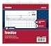 Adams Spiral Invoice Book, 8 1/2 x 7 1/4 Inches, 2-Part, Carbonless, White/Canary, 50 Sets per Book (SCD8740)