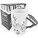 Fairly Odd Novelties Ceramic Black & White Piano Coffee Musician Mug, One Size, White, FON-10216