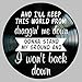 I Won't Back Down Song Lyric Art Inspired by Tom Petty Vinyl Record Album Wall Decor