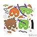 Halloween Mask Craft Kit - Crafts for Kids & Hats & Masks, 1 dozen Assorted Masks