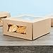 MT Products Brown Cupcake Boxes 9
